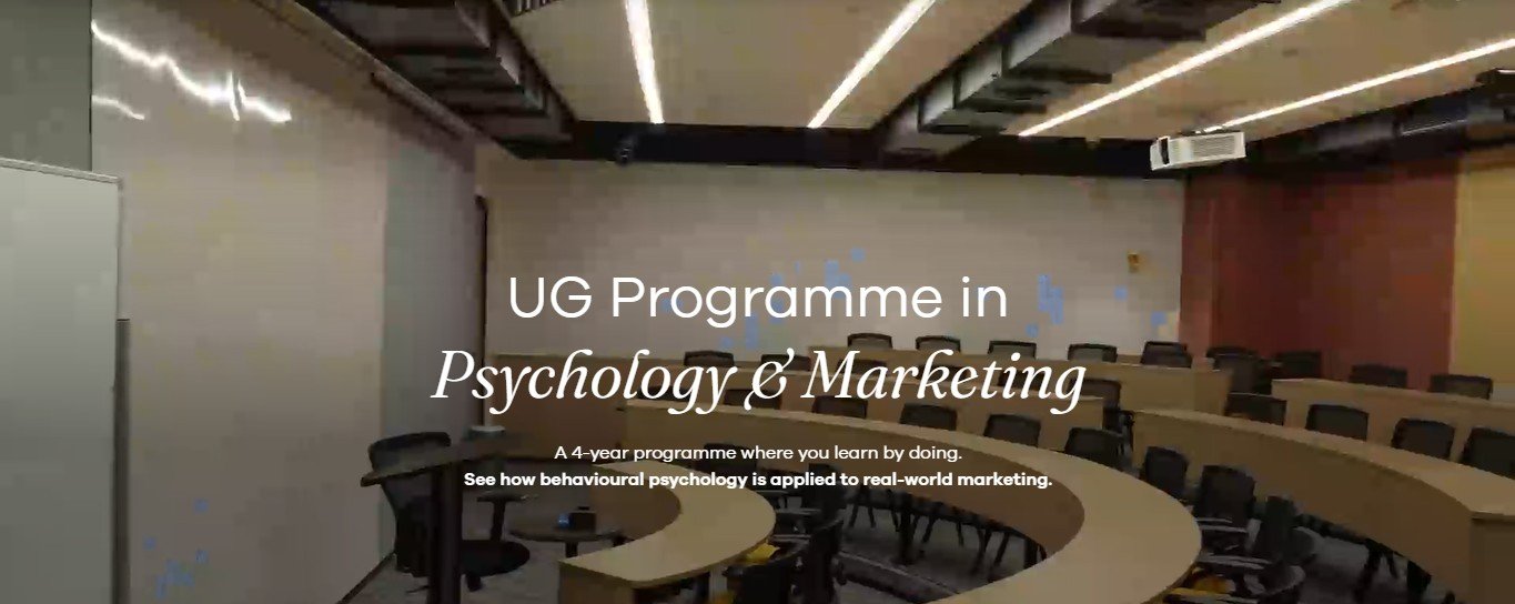 UG Programme in Psychology & Marketing